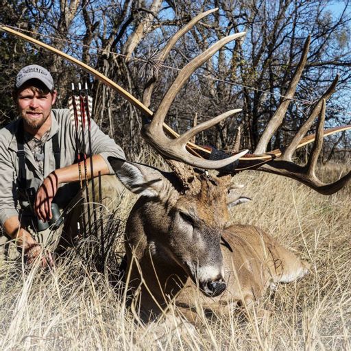 167 Jared Scheffler A Monster Public Land Kansas Longbow Whitetail - 