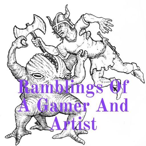 Cover art for podcast Ramblings Of A Gamer And Artist