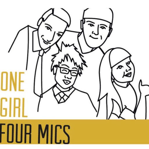 Cover art for podcast One Girl Four Mics