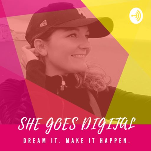Cover art for podcast She Goes Digital | From 9-5 To Digital Nomad 