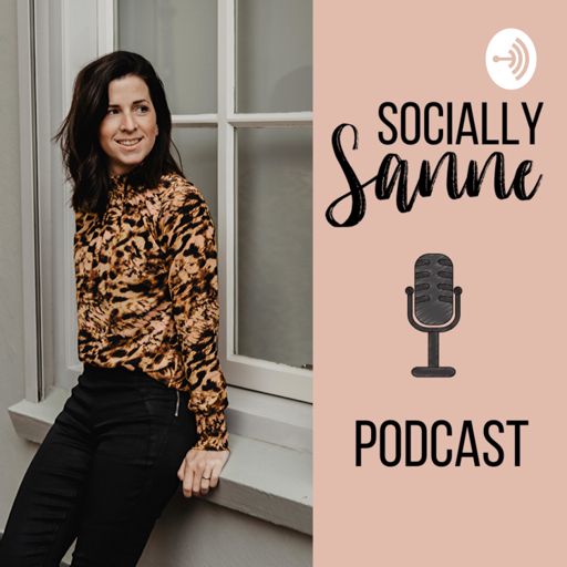 Cover art for podcast Socially Sanne Podcast