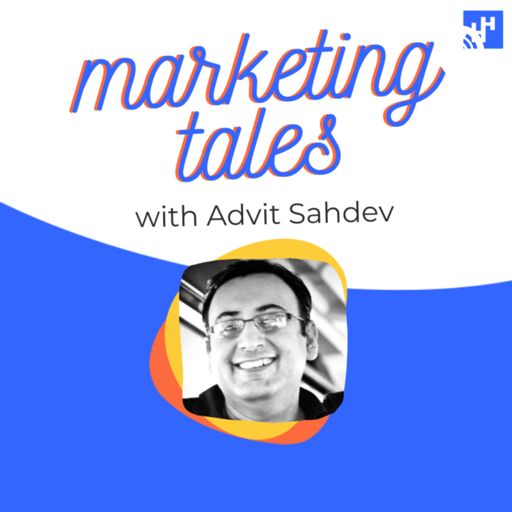 Cover art for podcast Marketing Tales with Advit Sahdev