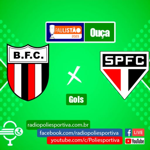 Botafogo-SP 1x3 São Paulo pelo Paulistão 2023