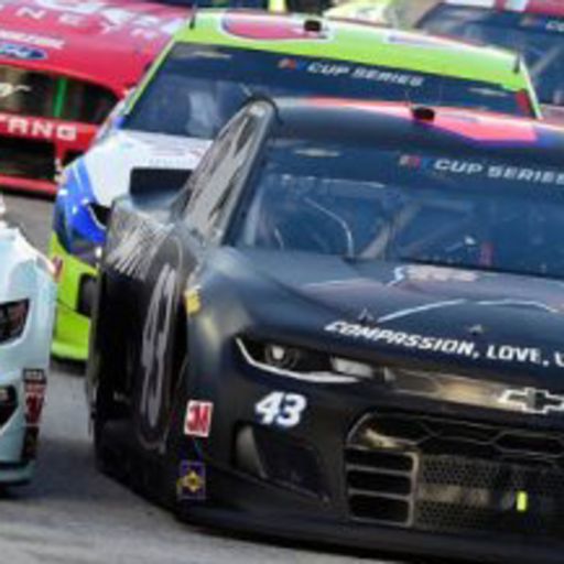 Denny Hamlin's car was worse for wear after the Coke Zero 400 on Saturday,  July 2, 2011, at the Daytona International Speedway in Daytona, Florida.  Hamlin, involved in a crash at the