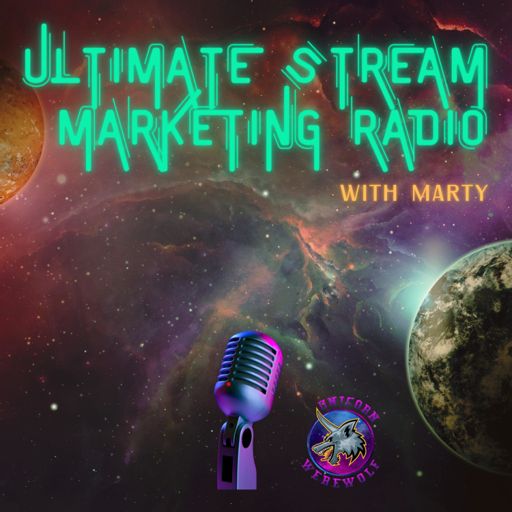 Cover art for podcast Ultimate Stream Marketing Radio