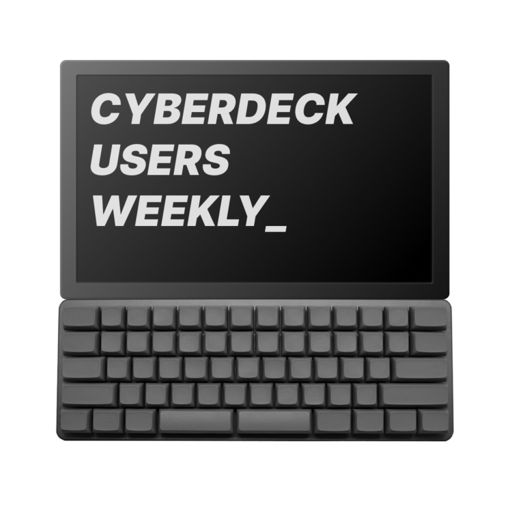 Cover art for podcast Cyberdeck Users Weekly