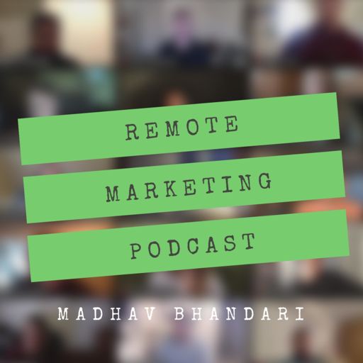 Cover art for podcast Remote Marketing Podcast