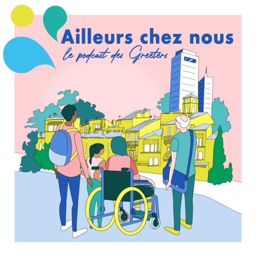 Cover art for podcast Ailleurs chez nous, le podcast des Greeters