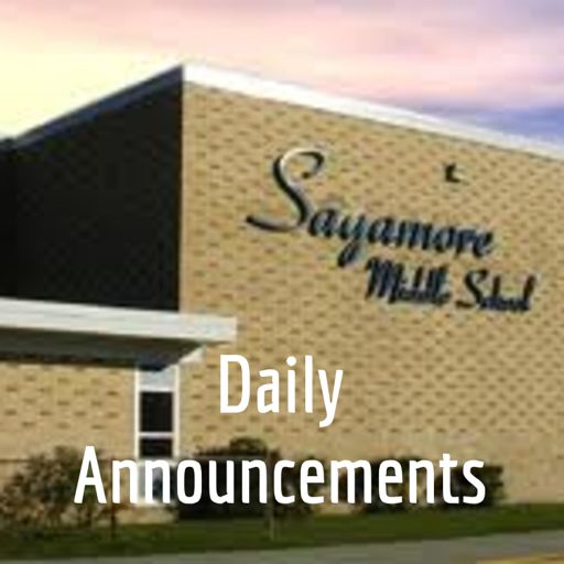 Cover art for podcast  Sagamore Daily Announcements