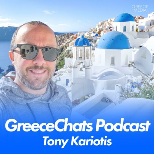 Cover art for podcast Greece Chats Podcast with Tony Kariotis
