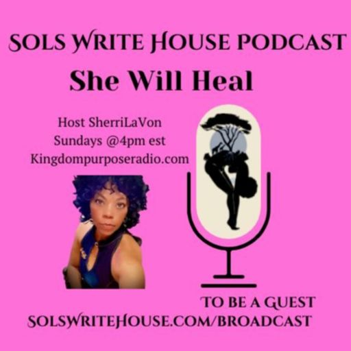 Cover art for podcast She Will Heal Podcast with SherriLaVon 
Co-Host Cheryl Gebbie