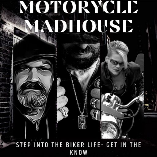 Cover art for podcast Motorcycle Madhouse Radio Podcast w James 
