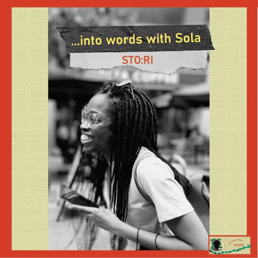 Cover art for podcast ...into words with Sola