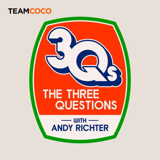 Cover art for podcast The Three Questions with Andy Richter