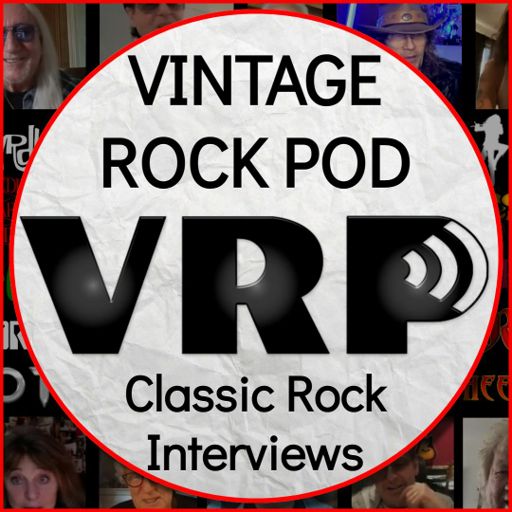 Cover art for podcast Vintage Rock Pod - Classic Rock Interviews