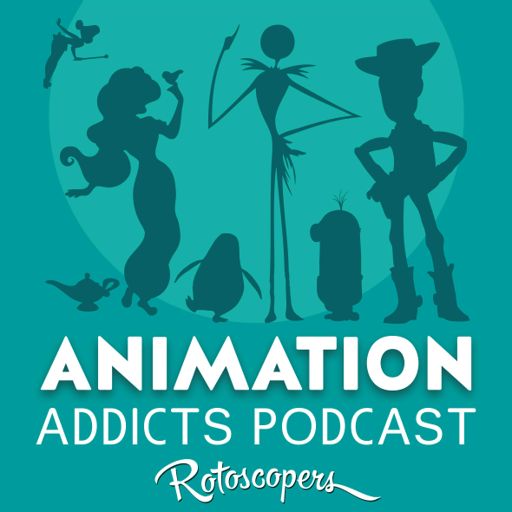 Cover art for podcast Animation Addicts Podcast - Disney, Pixar, & Animated Movie Reviews & Interviews | Rotoscopers