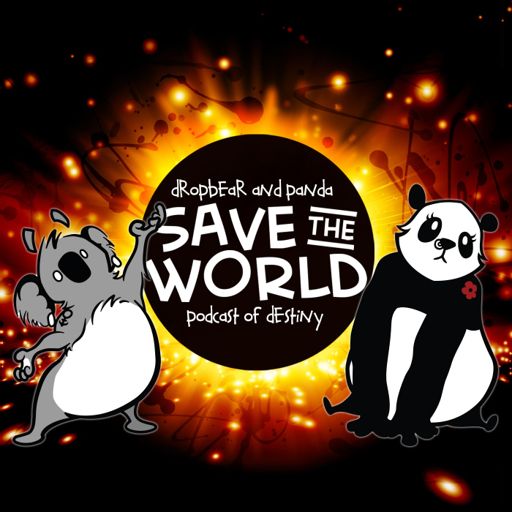 Cover art for podcast Dropbear and Panda Save the World