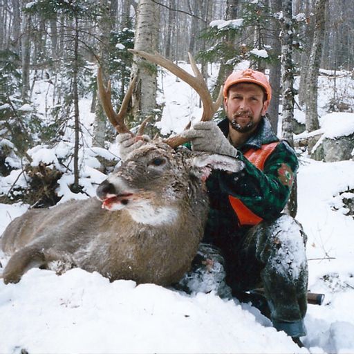 183 HAL BLOOD - Big Woods Bucks, Tracking Monster Maine Whitetail from ...