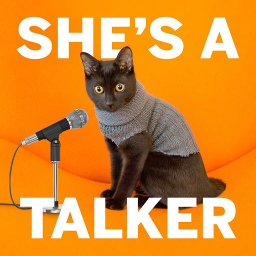 Cover art for podcast She’s A Talker