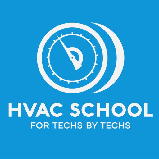 Cover art for podcast HVAC School - For Techs, By Techs